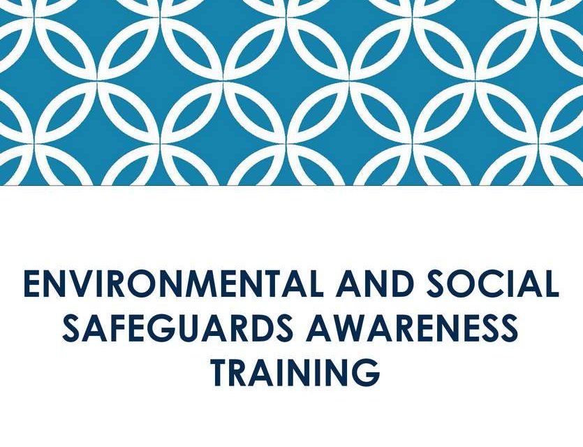 ESSP Safeguards Orientation Training